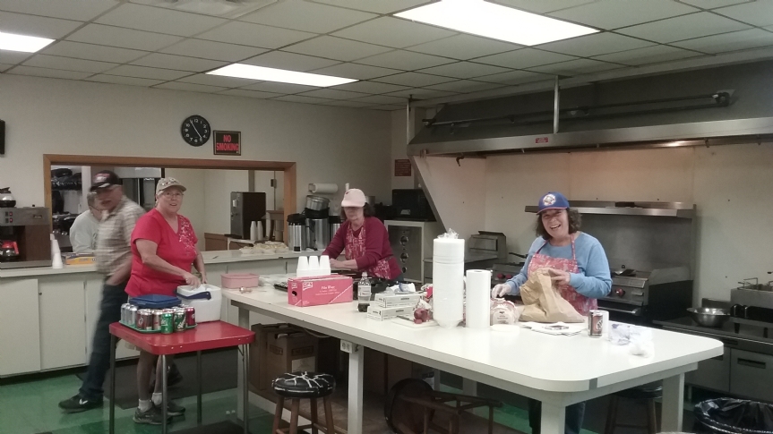 Ladies Auxiliary always makes us some great food!